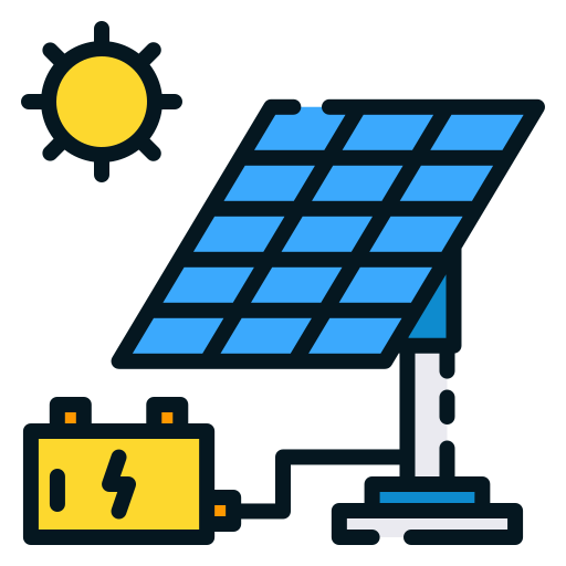 panel solar y bateria